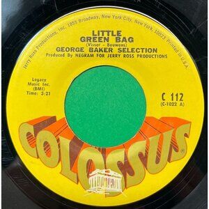 George Baker Selection Little Green Bag / Pretty Little 45 Vinyl 60s Rock Pop